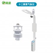 智慧燈桿環(huán)境監(jiān)測傳感器，12項要素的集成
